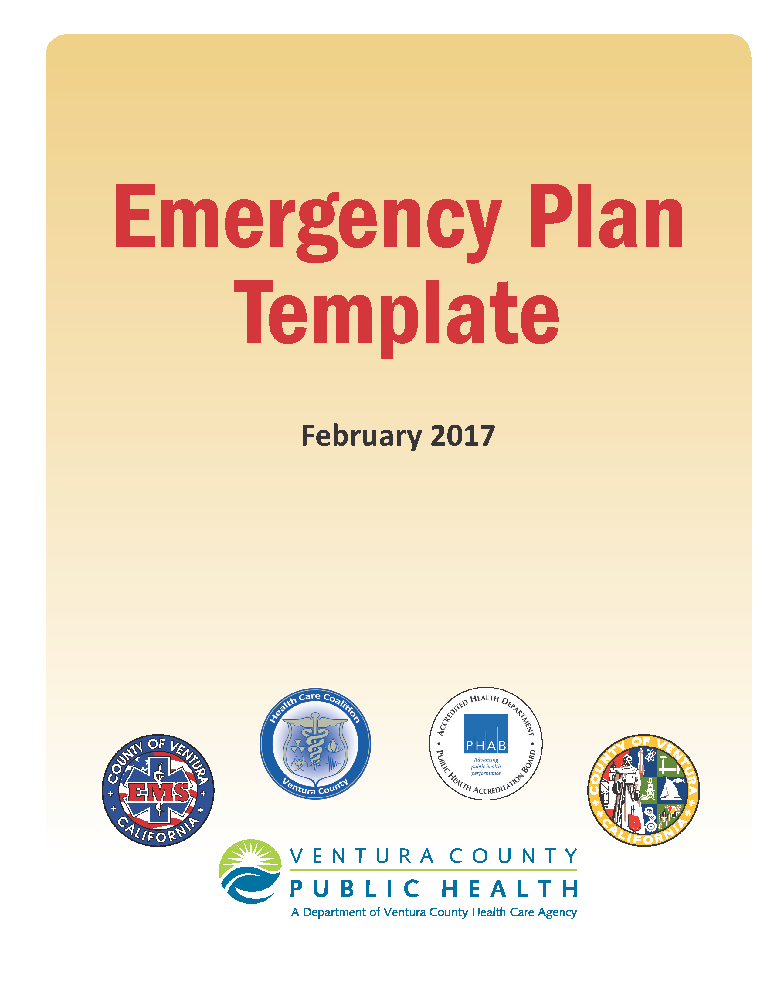 4 Printable Emergency Plan Templates Emergency Response